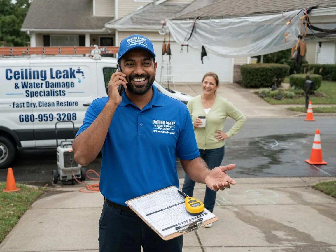 Ceiling Leak Cleanup Garysburg, NC FAQs